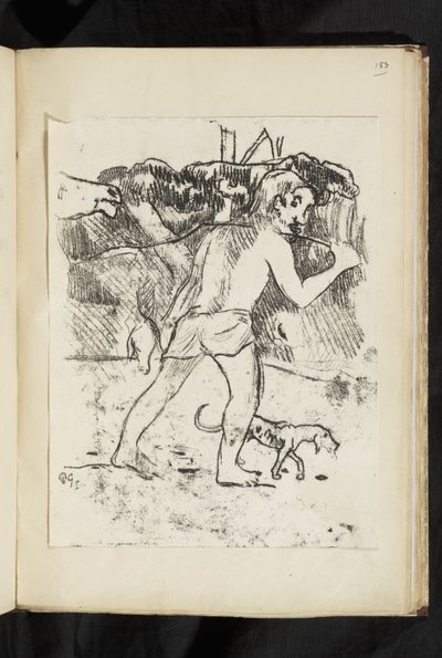Before and After - Return from the Hunt by Paul Gauguin