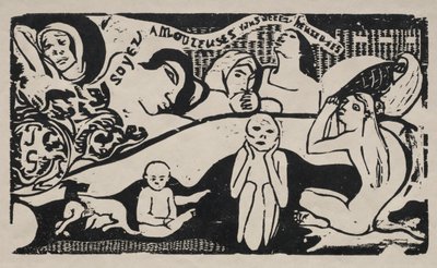 Be in Love and You Will Be Happy by Paul Gauguin