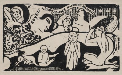 Be in Love and You Will Be Happy by Paul Gauguin