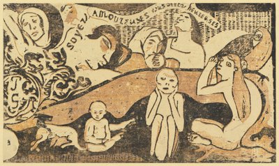 Be in Love and You Will Be Happy by Paul Gauguin