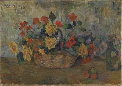 Flower Basket by Paul Gauguin
