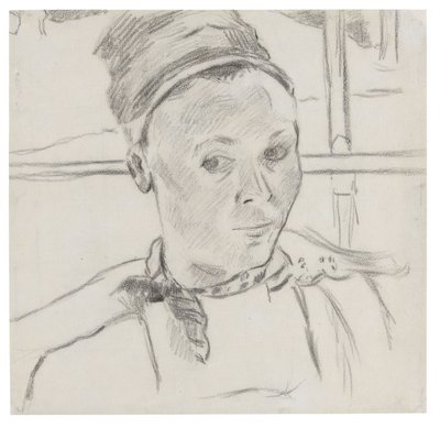 Bust of a Young Breton Woman (Possibly Marie Lagadu) by Paul Gauguin