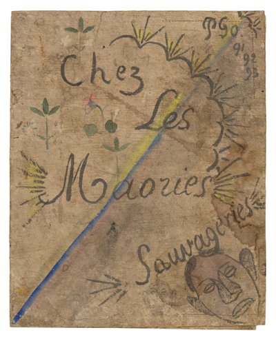 At Home with the Maori: Savage Things by Paul Gauguin
