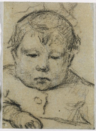 Emil Gauguin as a Child, Right Hand Forward by Paul Gauguin