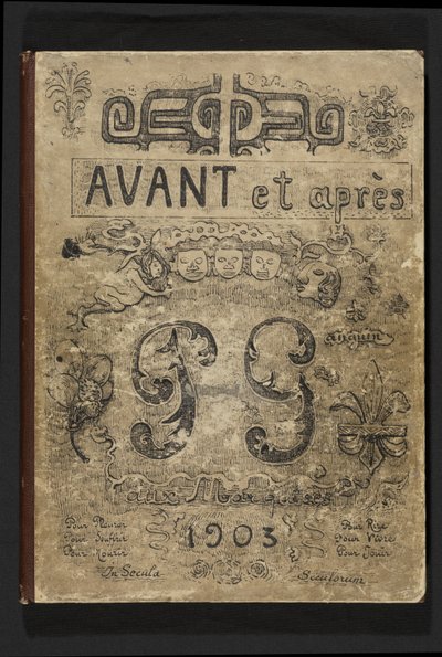 Front cover of Avant et après by Paul Gauguin
