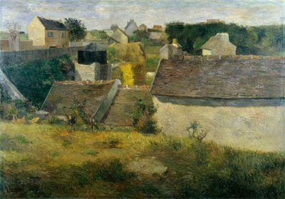 Houses at Vaugirard, 1880 by Paul Gauguin