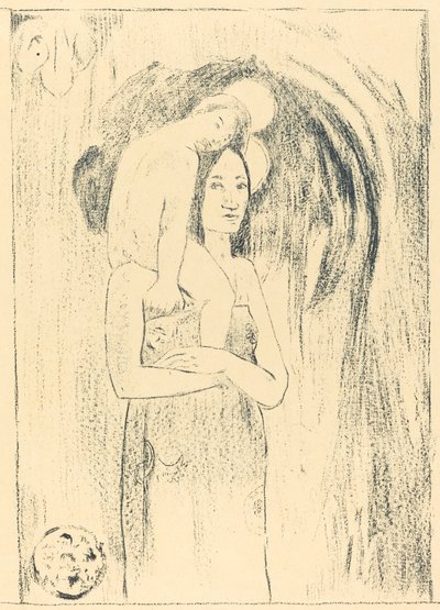 Ia Orana Maria We Greet Thee, Mary by Paul Gauguin