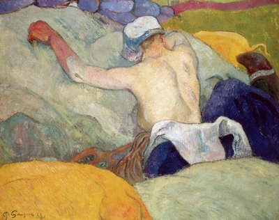 In the Heat, or The Pigs, 1888 by Paul Gauguin