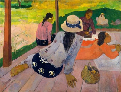 La Sieste by Paul Gauguin