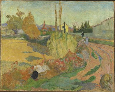 Landscape from Arles by Paul Gauguin