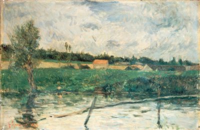 Landscape in Brittany by Paul Gauguin