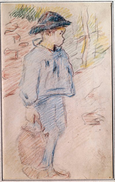 Little Breton Boy with Bucket by Paul Gauguin