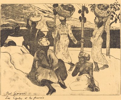 Locusts and Ants: A Memory of Martinique by Paul Gauguin