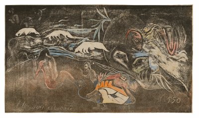 The Universe Is Being Created, from the Noa Noa Suite by Paul Gauguin