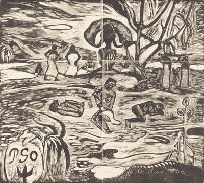 Mahana Atua The Food of the Gods by Paul Gauguin