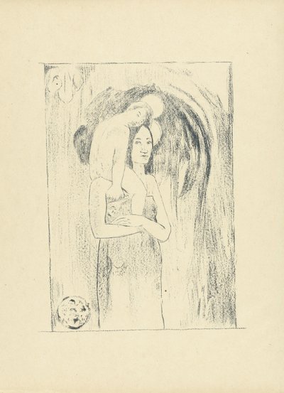 Madonna with Child by Paul Gauguin