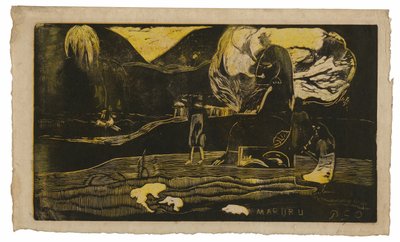Maruru (Offerings of Gratitude), from the Noa Noa Suite by Paul Gauguin