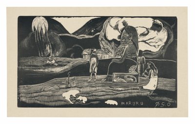 Maruru (Offerings of Gratitude), from the Noa Noa Suite by Paul Gauguin