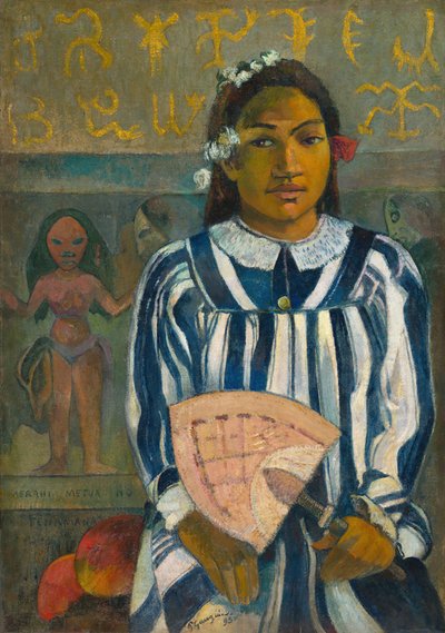 Tehamana Has Many Parents or The Ancestors of Tehamana, 1893 by Paul Gauguin