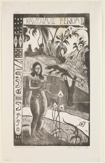 Nave Nave Fenua, from the series “Noa Noa” by Paul Gauguin