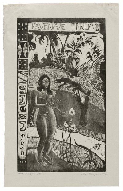 Delightful Land, from the Noa Noa Suite by Paul Gauguin