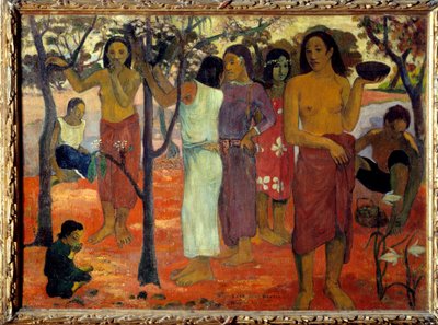Nave nave mahana (Delicious Days) by Paul Gauguin
