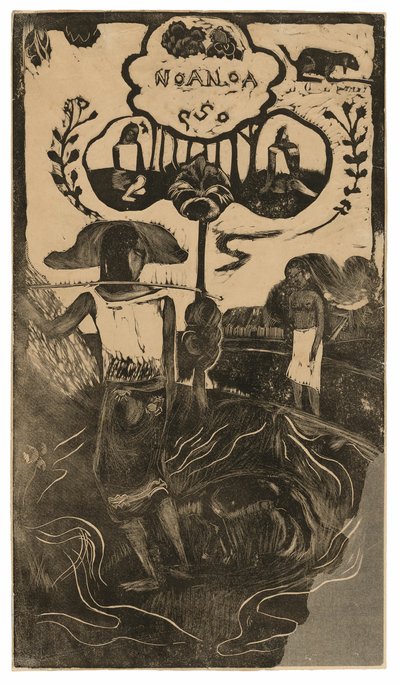 Noa Noa (Fragrant) (from the Noa Noa Suite) by Paul Gauguin