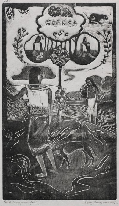 Noa Noa: Noa Noa Fragrant Scent, 1893-94 by Paul Gauguin