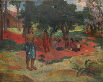 Whispered Words by Paul Gauguin