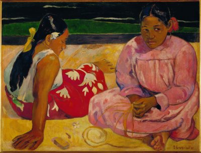 Tahitian Women on the Beach by Paul Gauguin