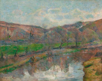 Landscape of Brittany by Paul Gauguin