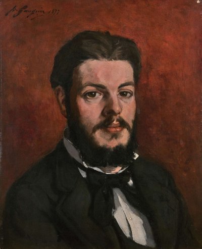 Portrait of Claude Antoine Charles Favre, 1877 by Paul Gauguin