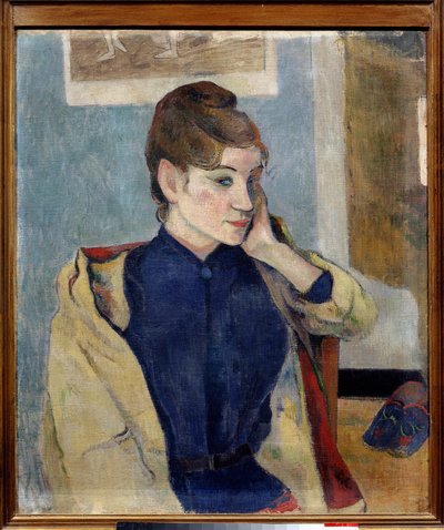 Portrait of Madeleine Bernard by Paul Gauguin