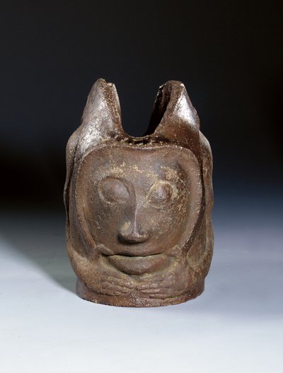 Pot in the form of a grotesque head by Paul Gauguin