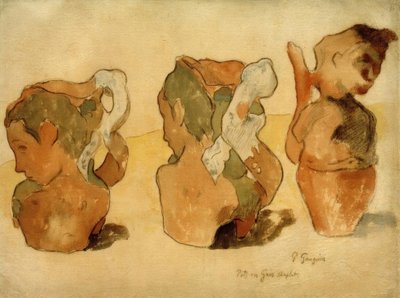 Stoneware Pots by Paul Gauguin
