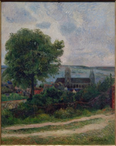 Rouen, the Church of Saint-Ouen by Paul Gauguin