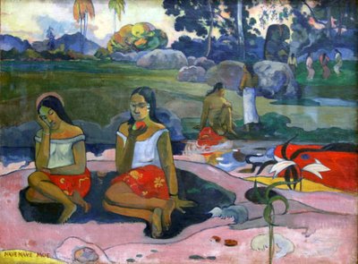 Sacred Spring: Sweet Dreams Nave Nave Moe by Paul Gauguin