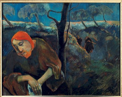 Self Portrait or Christ in the Garden of Olives by Paul Gauguin