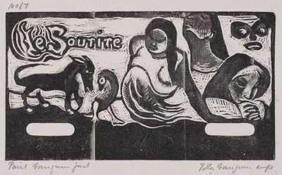 The Smile, Tahitian and Noa Noa Series by Paul Gauguin