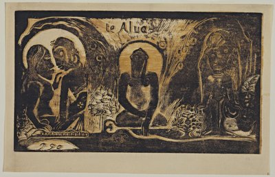 The Gods From the Series Noa Noa by Paul Gauguin