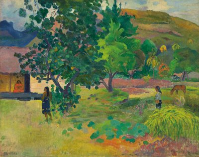 The House by Paul Gauguin