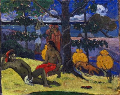 The Woman with Mangos II by Paul Gauguin