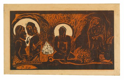 Te atua (The God), from the Noa Noa Suite by Paul Gauguin