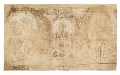 The God, from the Noa Noa Suite by Paul Gauguin