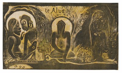 The God from the Noa Noa Suite by Paul Gauguin