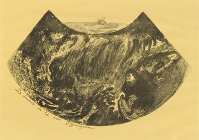 The Dramas of the Sea (A Descent into the Maelstrom) by Paul Gauguin