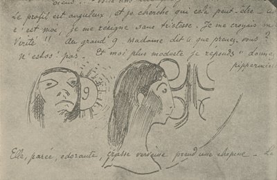The Profile is Angular, 1936 by Paul Gauguin