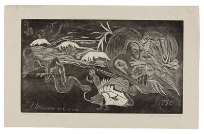 The Universe Is Being Created, from the Noa Noa Suite by Paul Gauguin