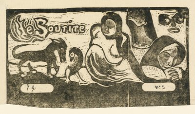 Title Page for Le Sourire by Paul Gauguin
