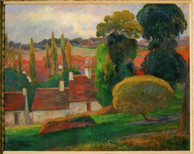A Farm in Brittany by Paul Gauguin